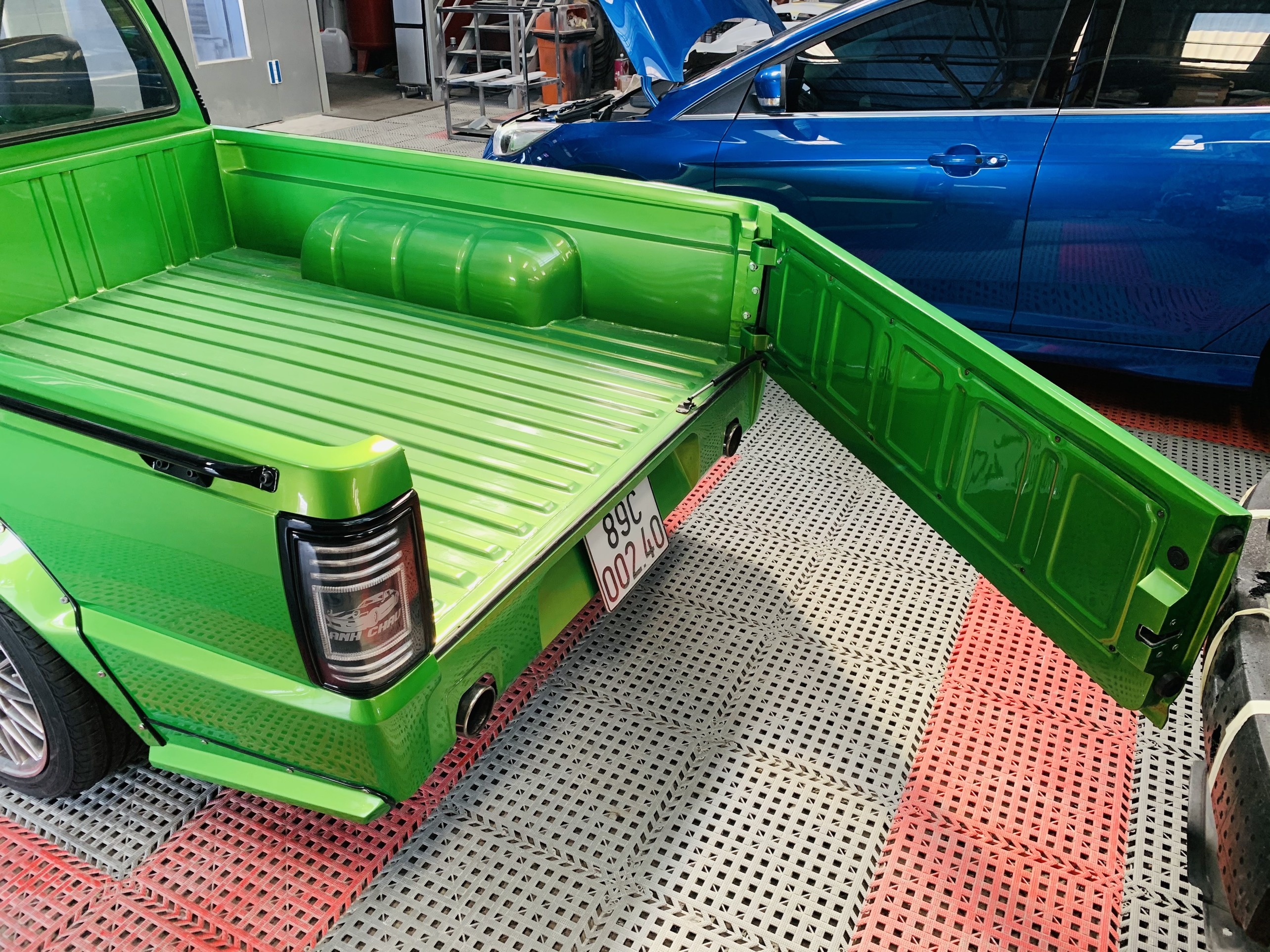 Mẫu bán tải Mazda 30 năm tuổi được độ JDM ảnh 13 Mau ban tai Mazda 30 nam tuoi duoc do JDM anh 13