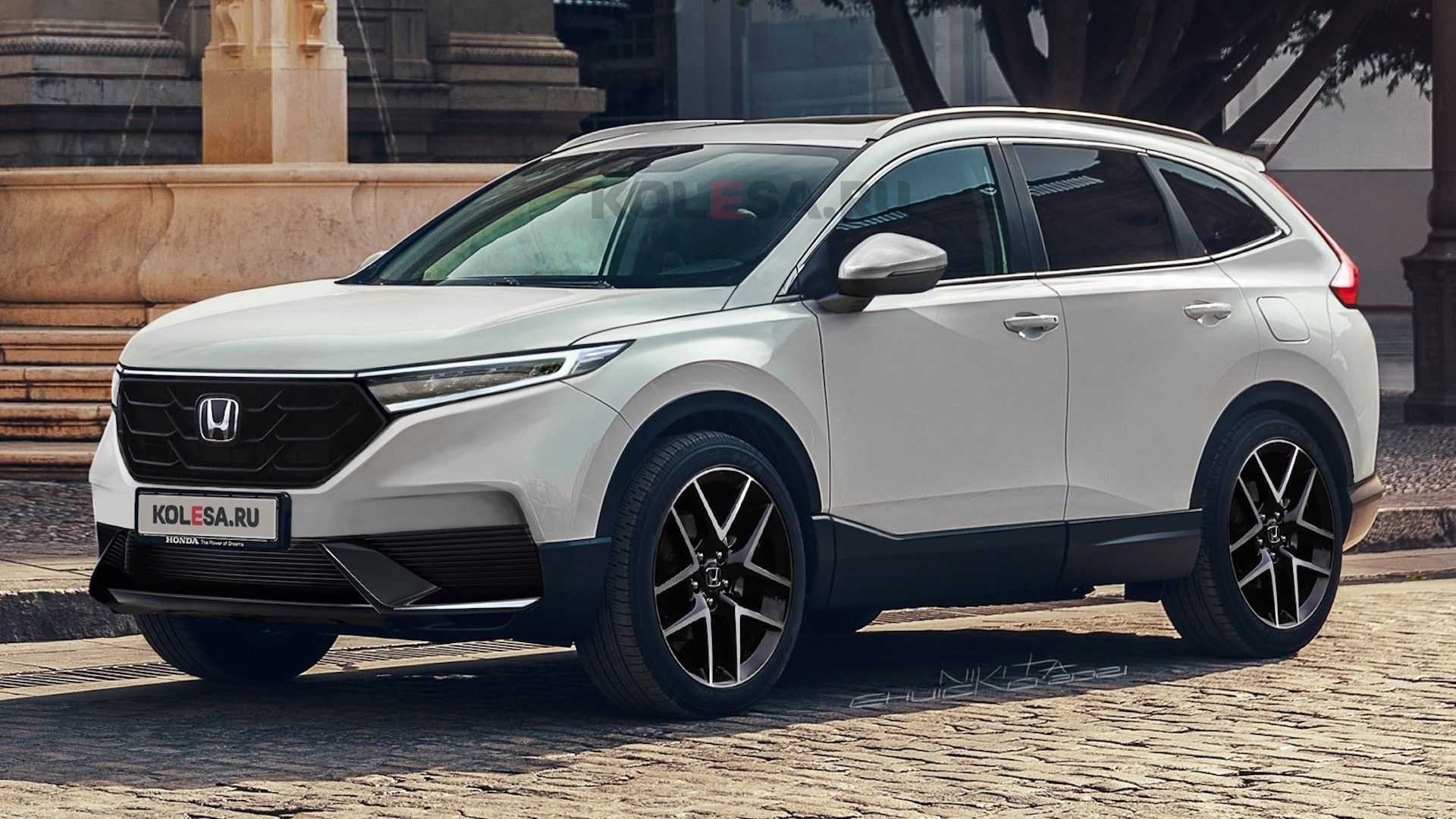 Phác thảo thiết kế Honda CR-V thế hệ tiếp theo ảnh 1 Phac thao thiet ke Honda CR-V the he tiep theo anh 1