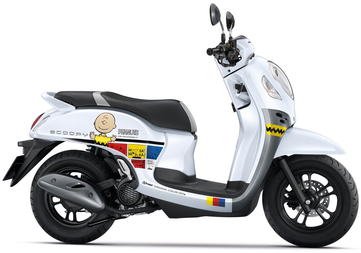 Honda Scoopy 2021 phien ban hoat hinh ra mat anh 2