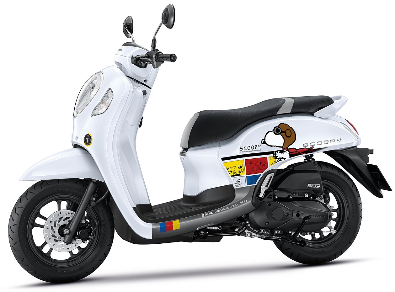 Honda Scoopy 2021 phien ban hoat hinh ra mat anh 5