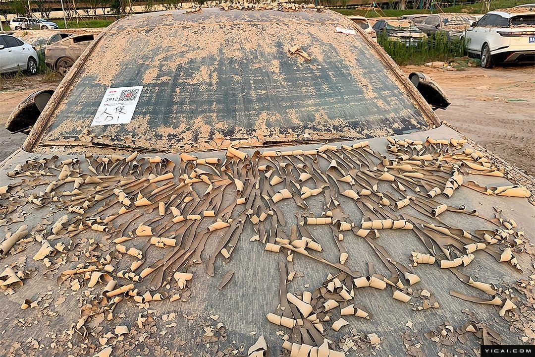 Hang tram nghin oto hu hong sau lu lon tai Trung Quoc anh 8