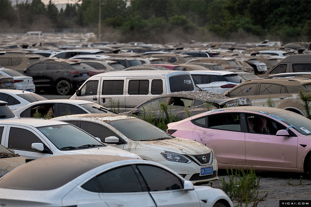 Hang tram nghin oto hu hong sau lu lon tai Trung Quoc anh 6