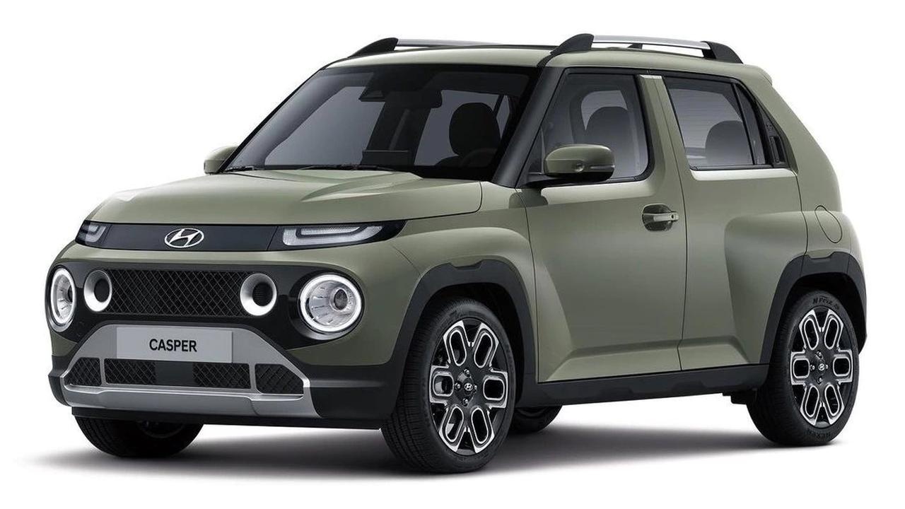 SUV hạng A Hyundai Casper ra mắt ảnh 5 SUV hang A Hyundai Casper ra mat anh 5