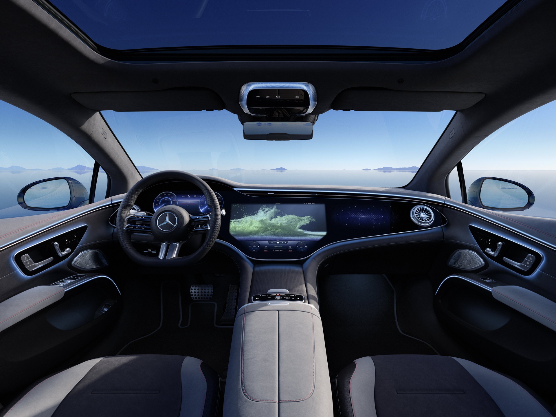 Mercedes-Benz EQS ra mat,  co gia tu 138.000 USD anh 7