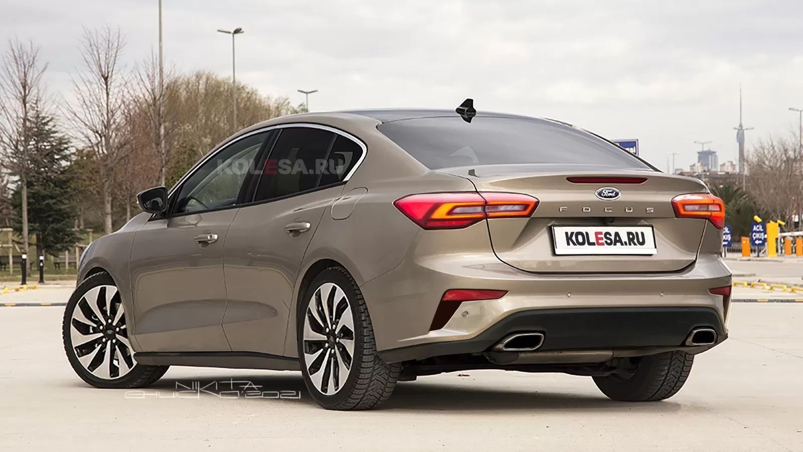 Ban phac thao Ford Focus sedan 2022 anh 2