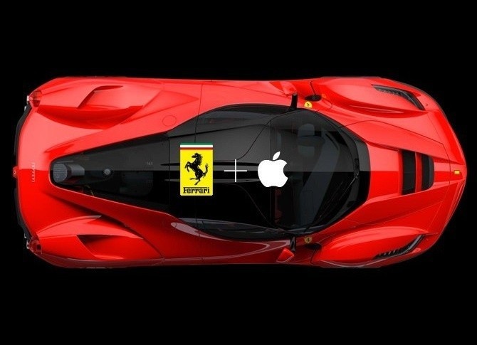 Ferrari hop tac voi cuu thiet ke cua Apple de san xuat xe dien hinh anh
