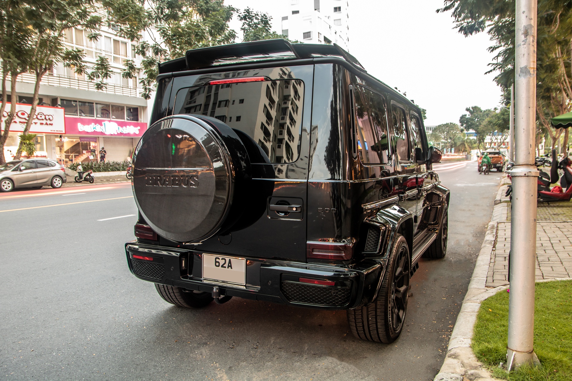 Mercedes-AMG G 63 độ Brabus 800 tại TP.HCM ảnh 9 Mercedes-AMG G 63 do Brabus 800 tai TP.HCM anh 9