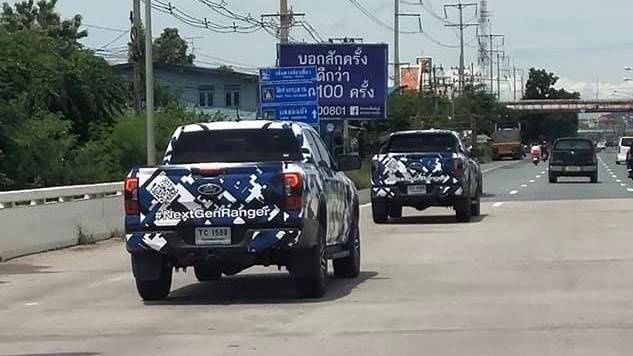 Ford Ranger the he moi xuat hien tai Thai Lan anh 3