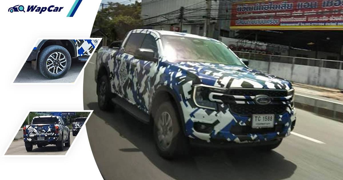 Ford Ranger the he moi xuat hien tai Thai Lan anh 1