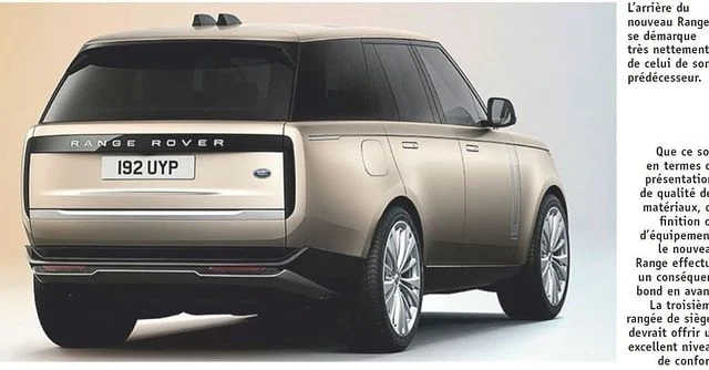 Range Rover 2022 sắp được ra mắt ảnh 3 Range Rover 2022 sap duoc ra mat anh 3