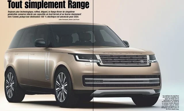 Range Rover 2022 sắp được ra mắt ảnh 4 Range Rover 2022 sap duoc ra mat anh 4