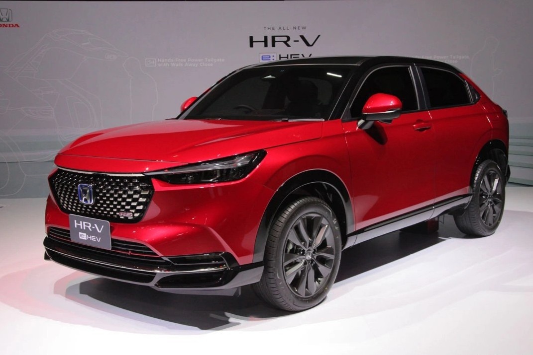 Honda HR-V 2022 tai Thai Lan co Honda Sensing va dong co hybrid hinh anh