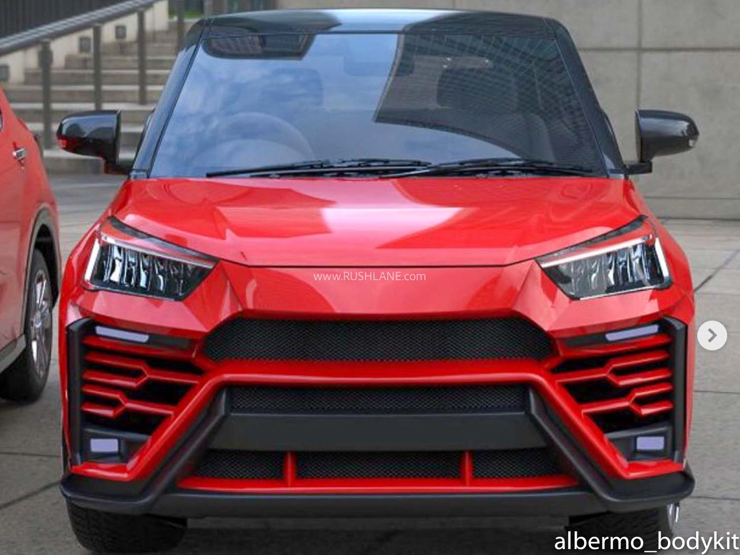 Toyota Raize có gói độ ngoại hình giống Lamborghini Urus ảnh 6 Toyota Raize co goi do ngoai hinh giong Lamborghini Urus anh 6