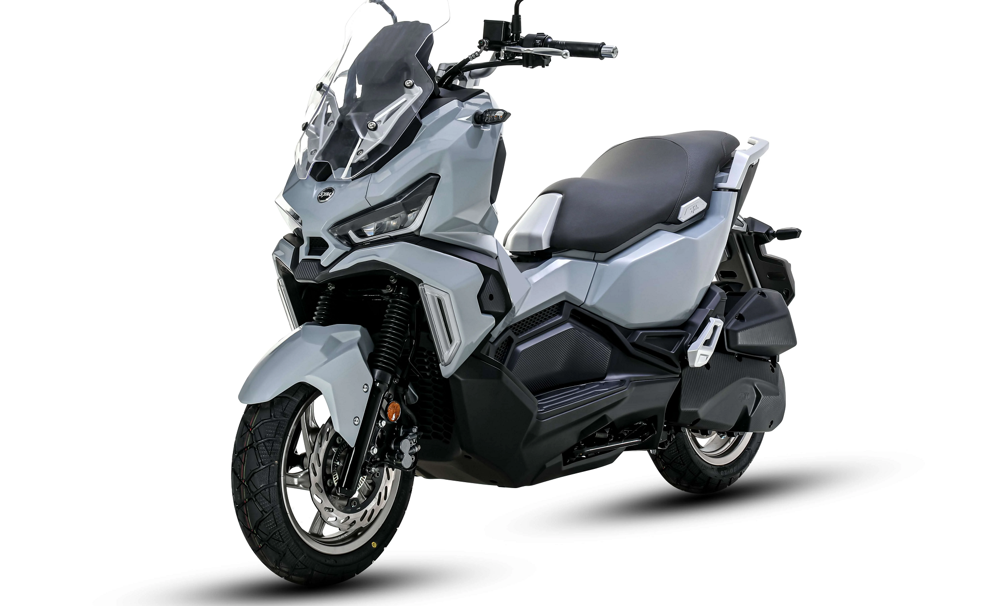 SYM Husky ADV 2022 ra mat, doi thu cua Honda ADV 150 hinh anh