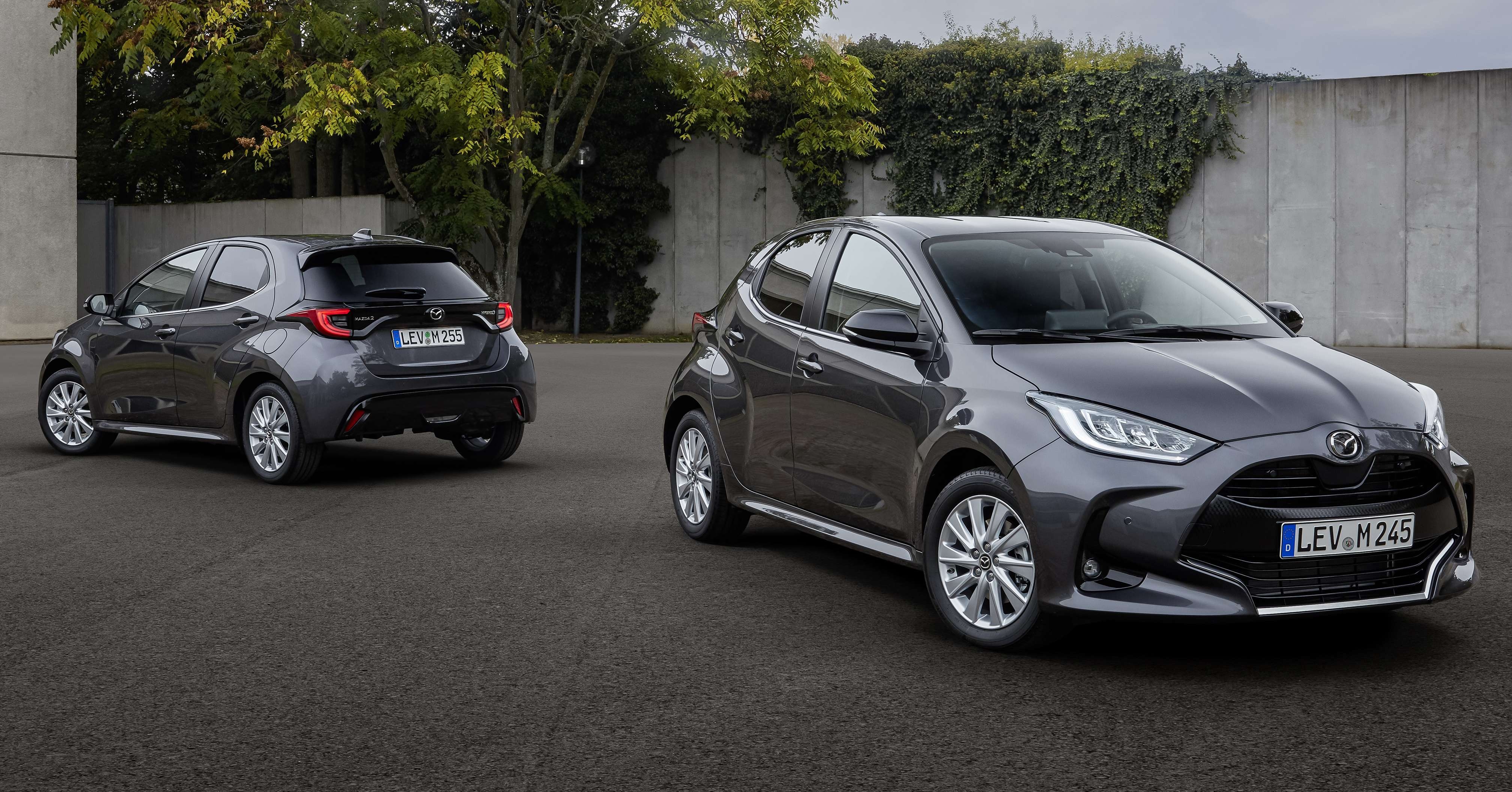 Mazda2 hybrid 2022 có thiết kế giống Toyota Yaris ảnh 1 Mazda2 hybrid 2022 co thiet ke giong Toyota Yaris anh 1