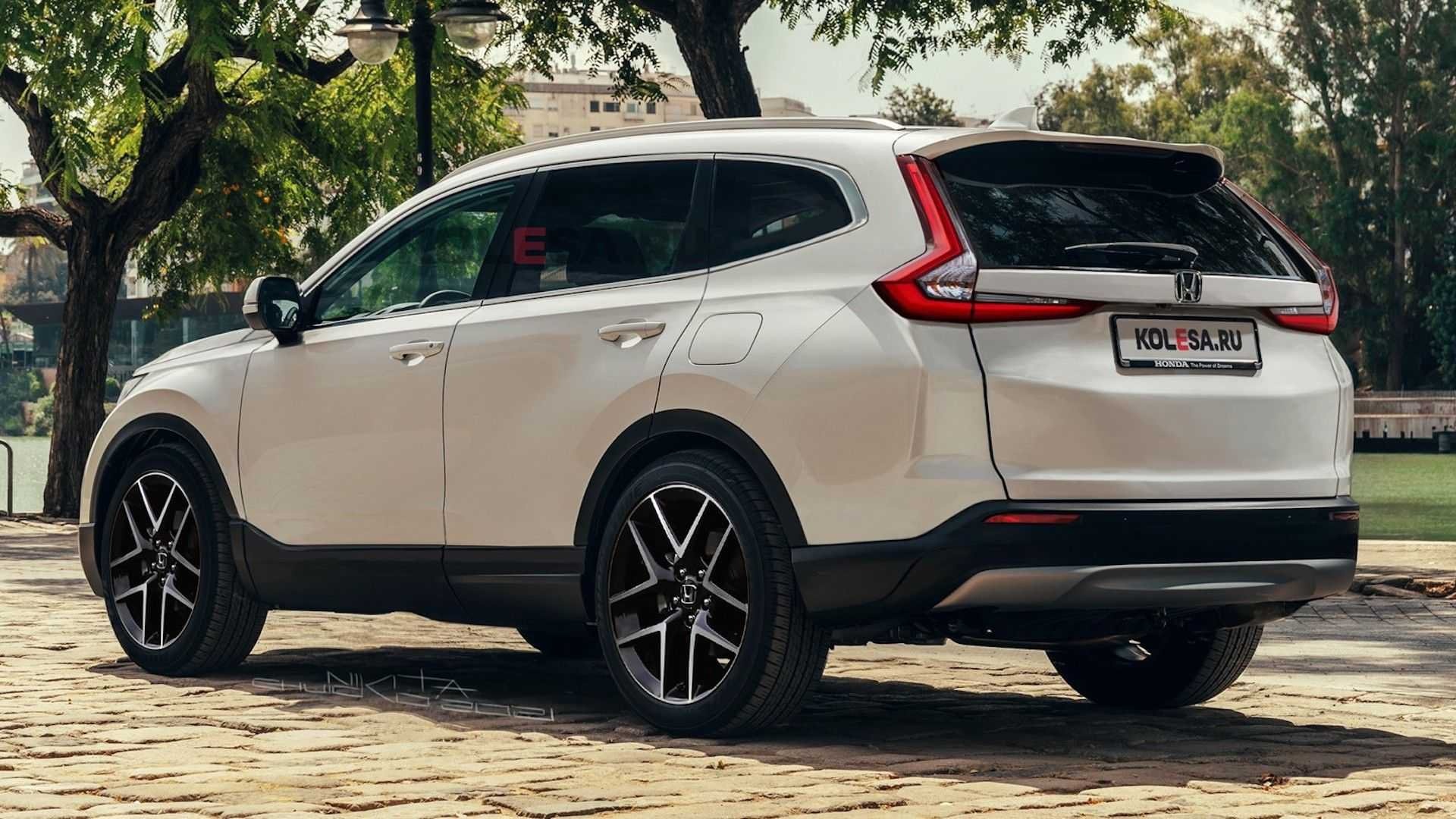 Lộ thiết kế Honda CR-V thế hệ mới ảnh 3 Lo thiet ke Honda CR-V the he moi anh 3