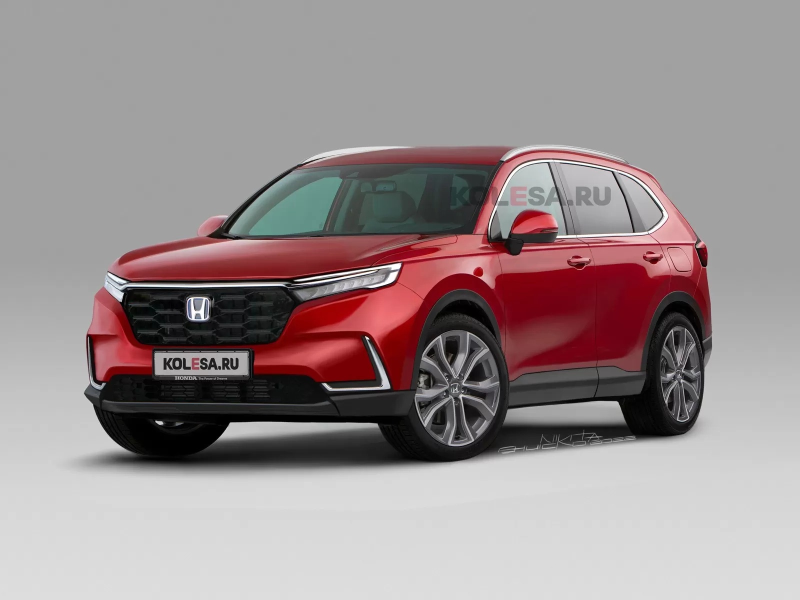 Bản dựng thiết kế Honda CR-V 2023 ảnh 1 Ban dung thiet ke Honda CR-V 2023 anh 1