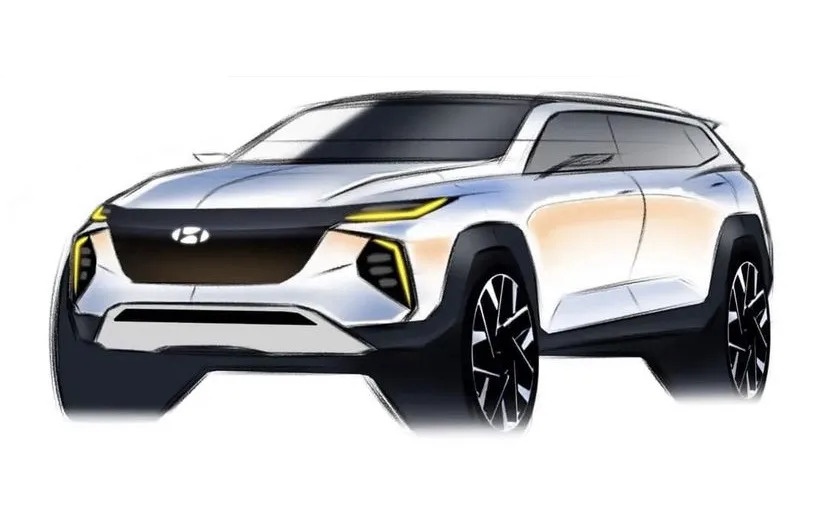 Hyundai Santa Fe thế hệ tiếp theo sắp được ra mắt ảnh 1 Hyundai Santa Fe the he tiep theo sap duoc ra mat anh 1