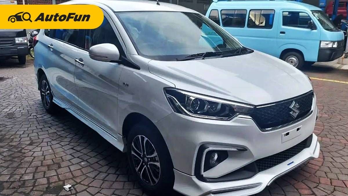 Suzuki Ertiga Hybrid 2022 lộ diện trước ngày ra mắt ảnh 1 Suzuki Ertiga Hybrid 2022 lo dien truoc ngay ra mat anh 1