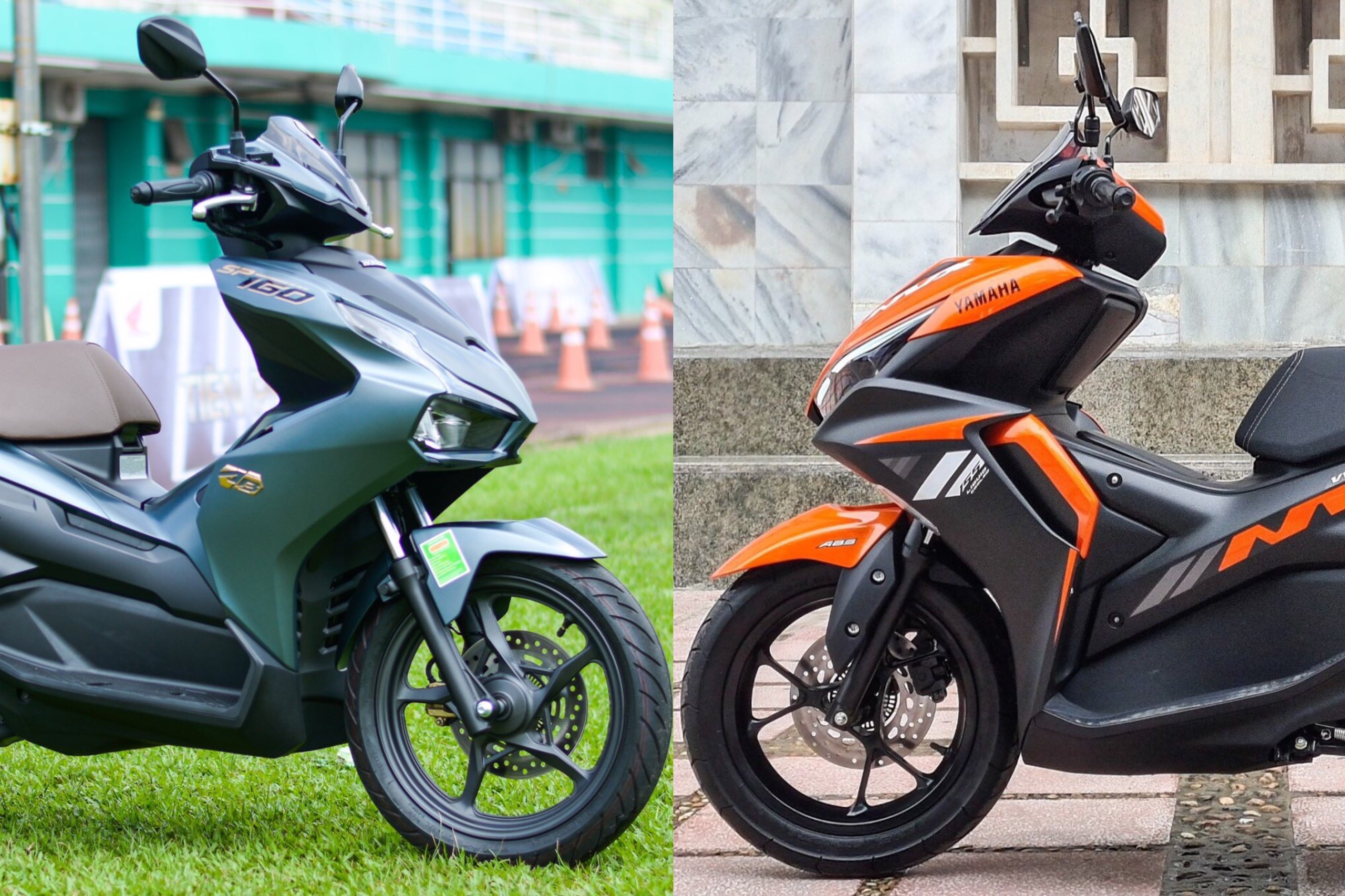 Honda Air Blade 160 co troi hon Yamaha NVX 155? hinh anh