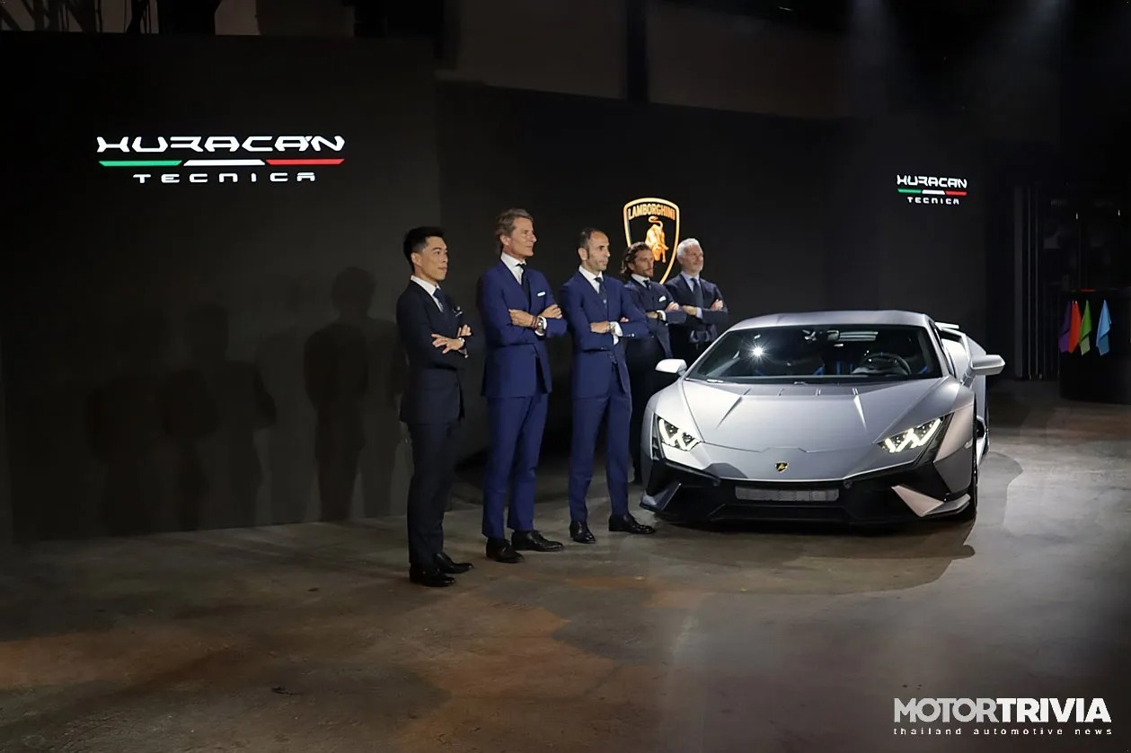 Lamborghini Huracan Tecnica ra mắt tại Thái Lan ảnh 2 Lamborghini Huracan Tecnica ra mat tai Thai Lan anh 2