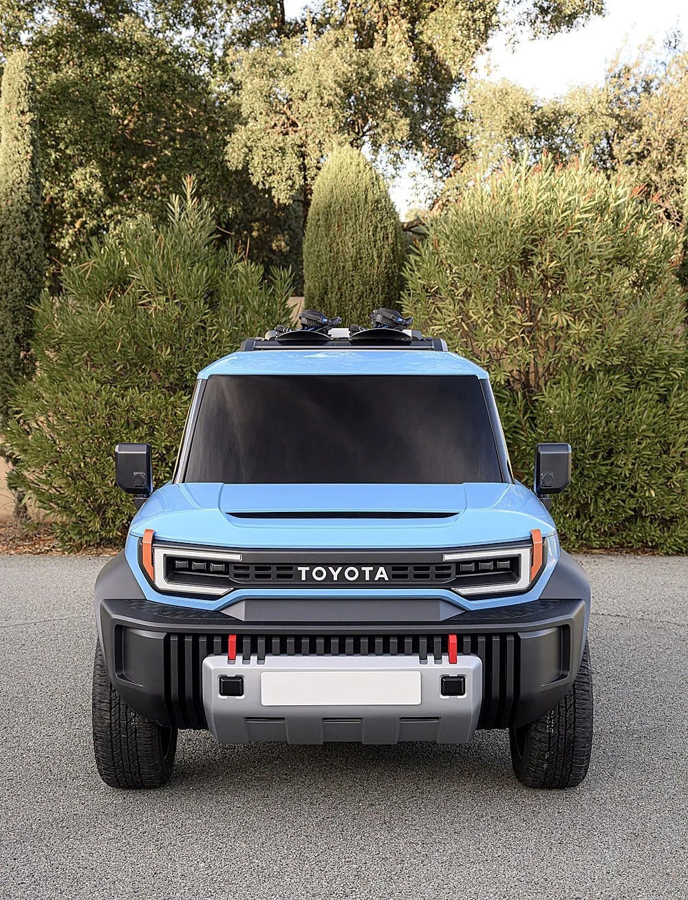 Toyota gioi thieu mau concept dia hinh chay dien anh 8