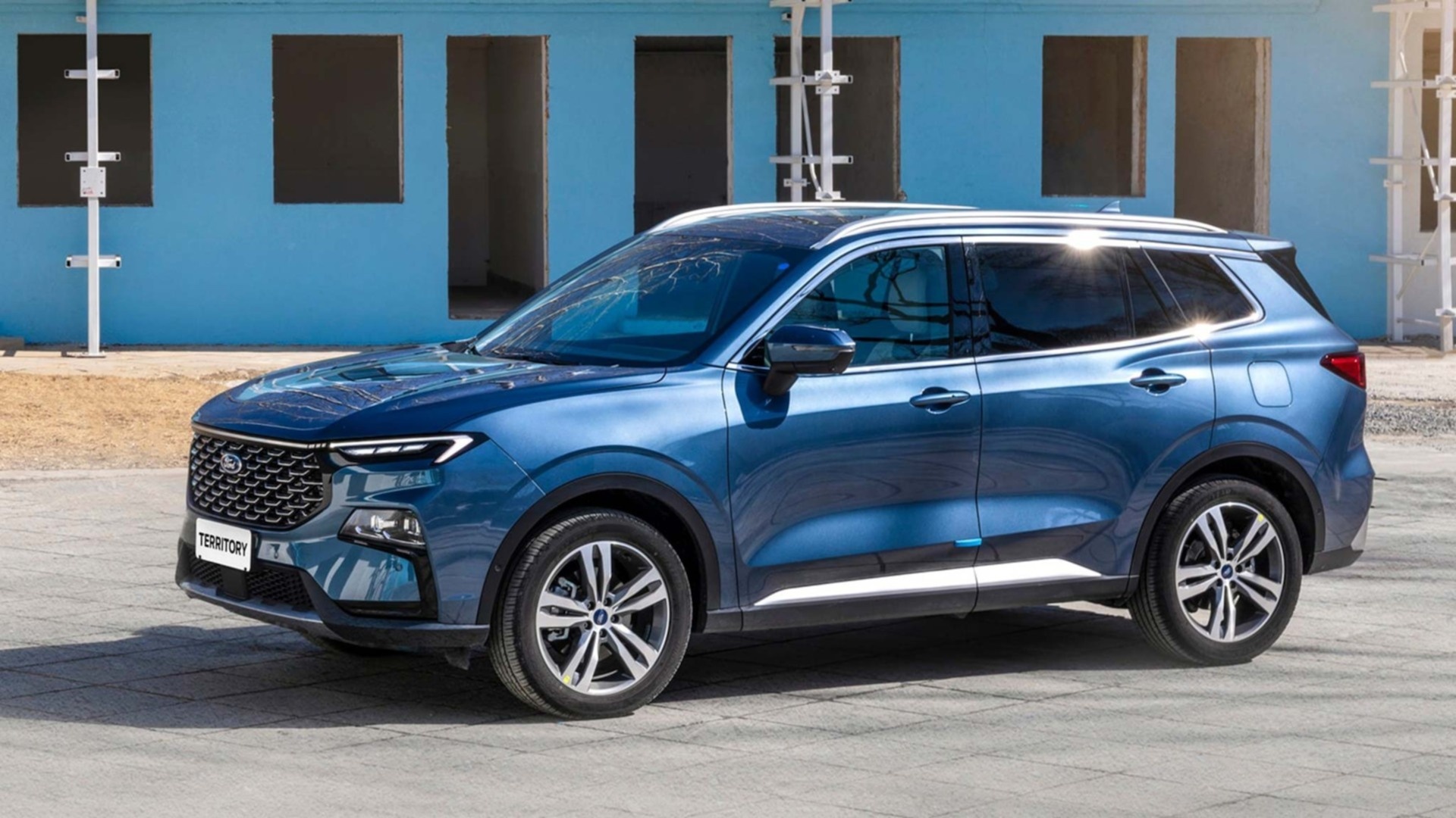 Ford Territory xuat hien tren duong Viet Nam anh 2