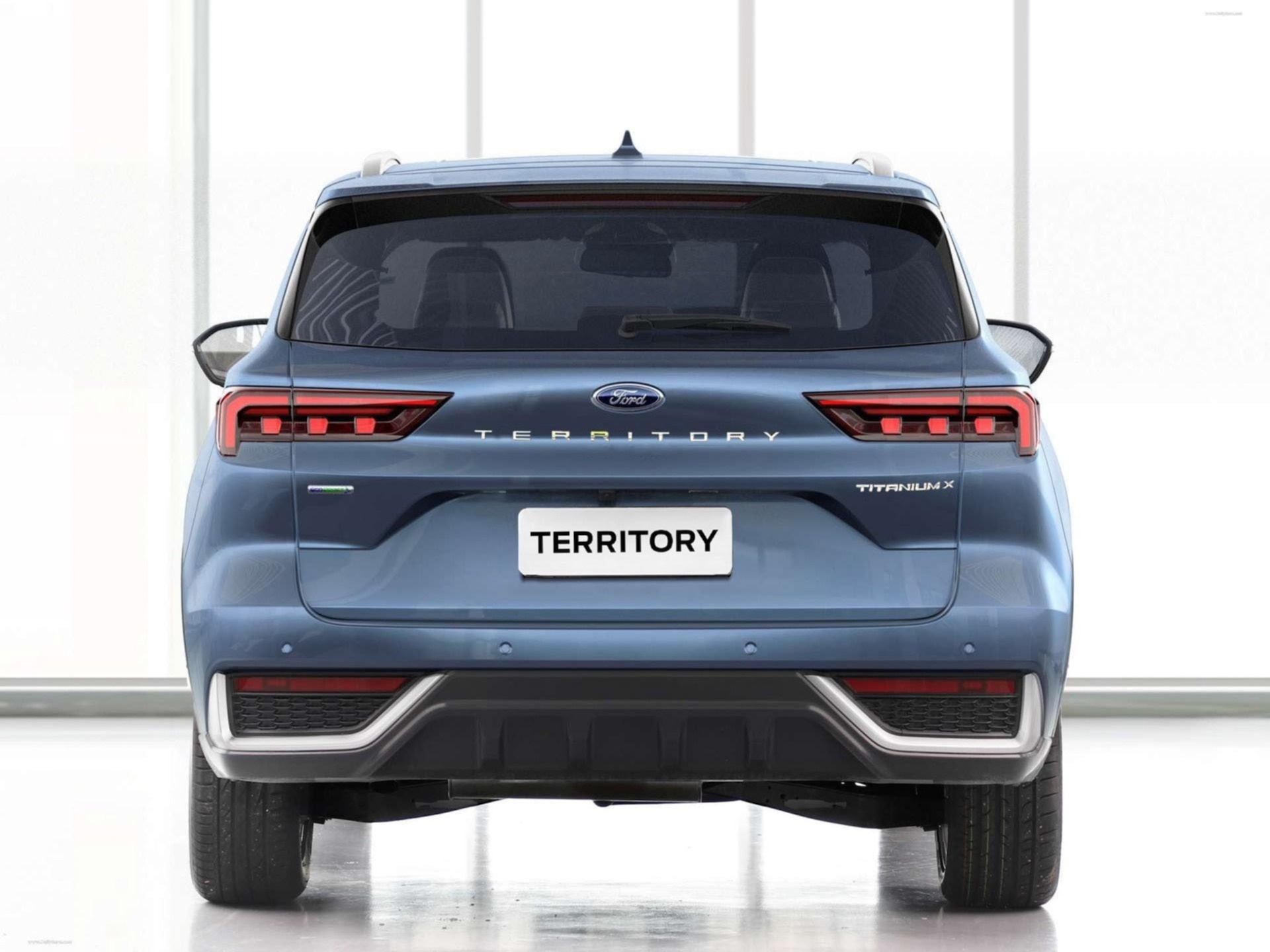 Ford Territory xuat hien tren duong Viet Nam anh 3