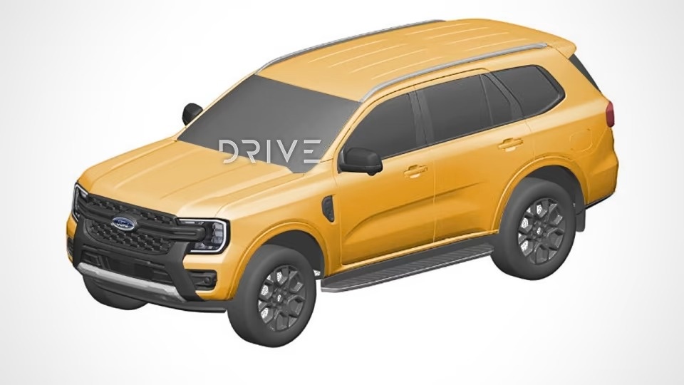 Ford Everest Wildtrak 2023 được đăng ký thiết kế ảnh 1 Ford Everest Wildtrak 2023 duoc dang ky thiet ke anh 1