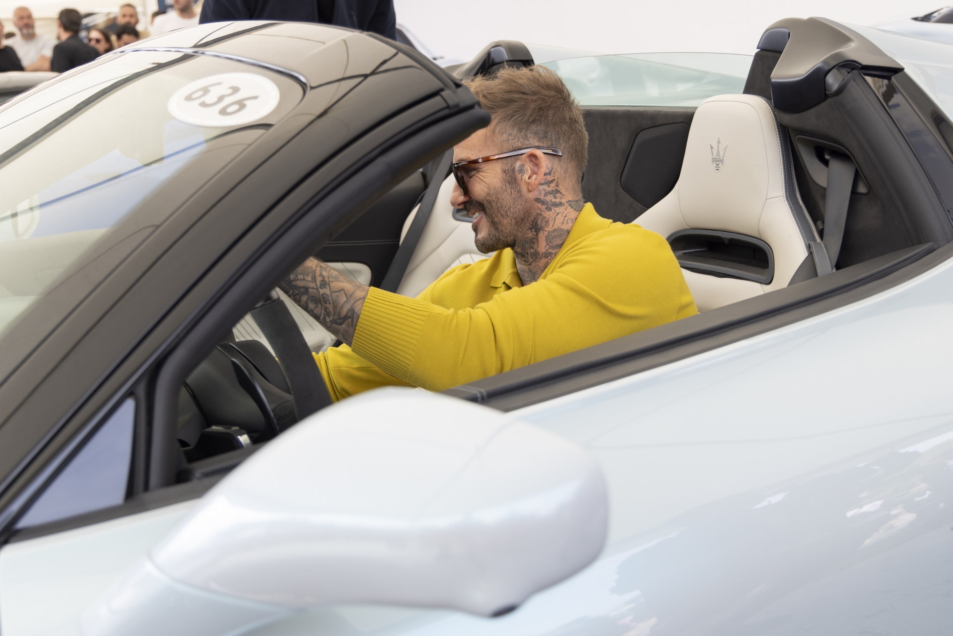 David Beckham xuat hien cung sieu xe moi tai Goodwood Festival of Speed 2022 anh 2