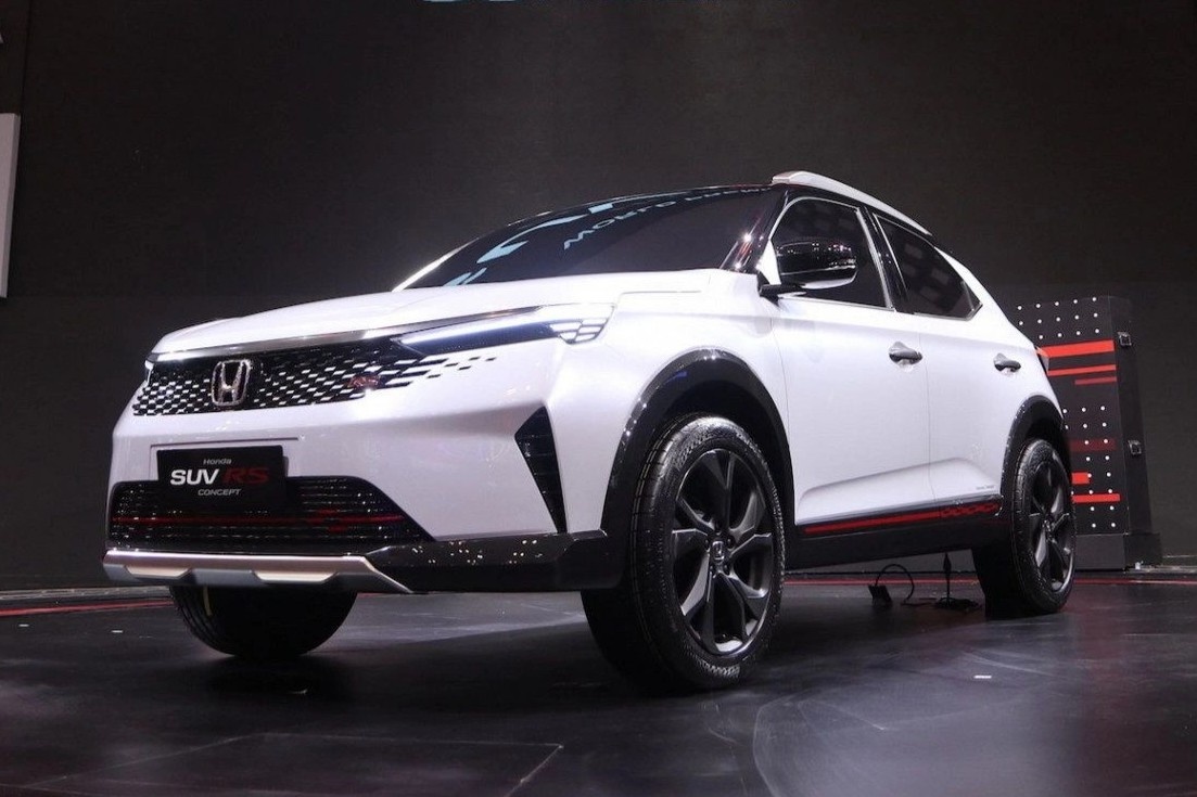 Lo dien mau SUV do thi moi cua Honda, canh tranh Toyota Raize hinh anh