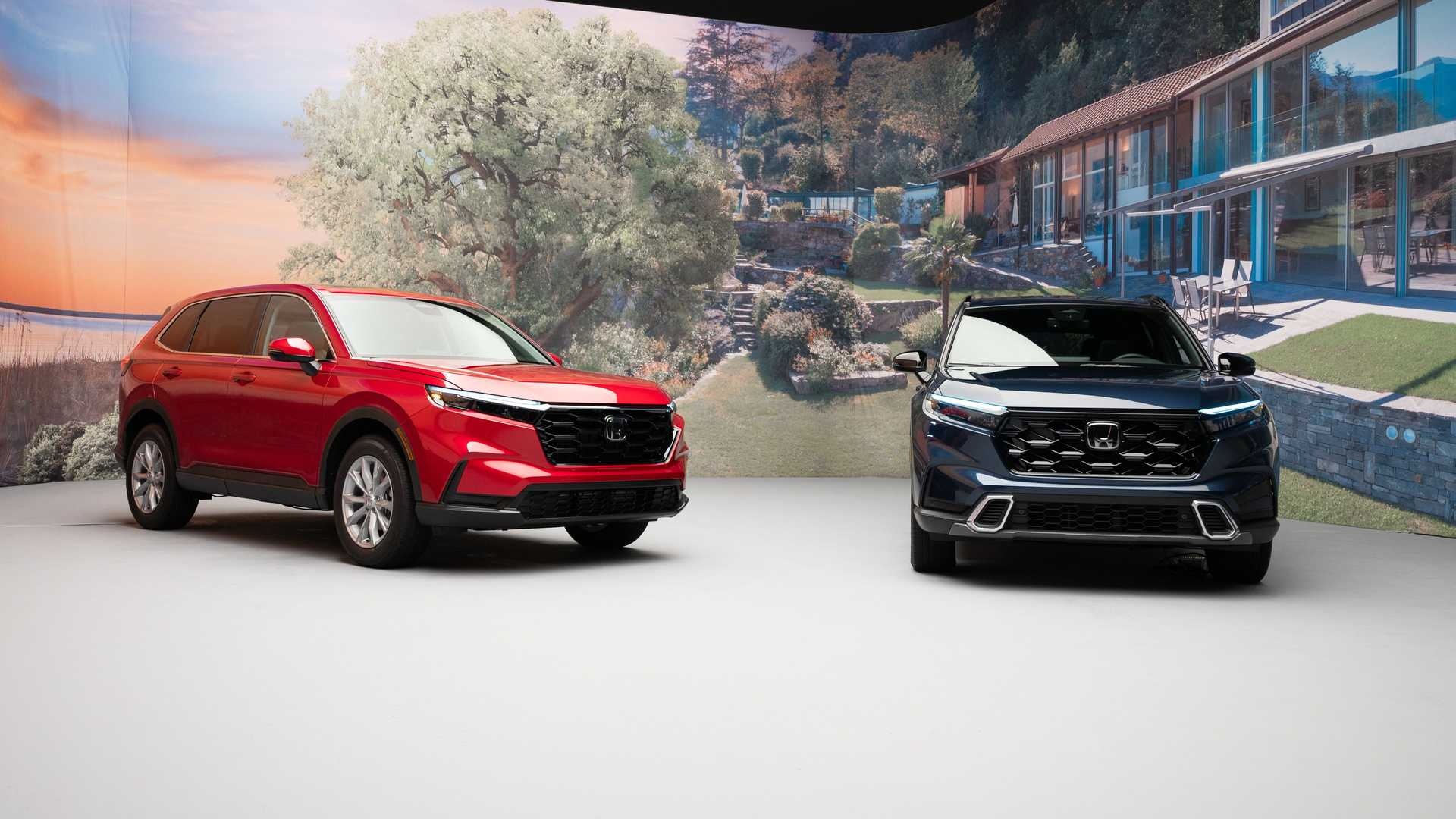 Honda CR-V 2023 được giới thiệu ảnh 1 Honda CR-V 2023 duoc gioi thieu anh 1