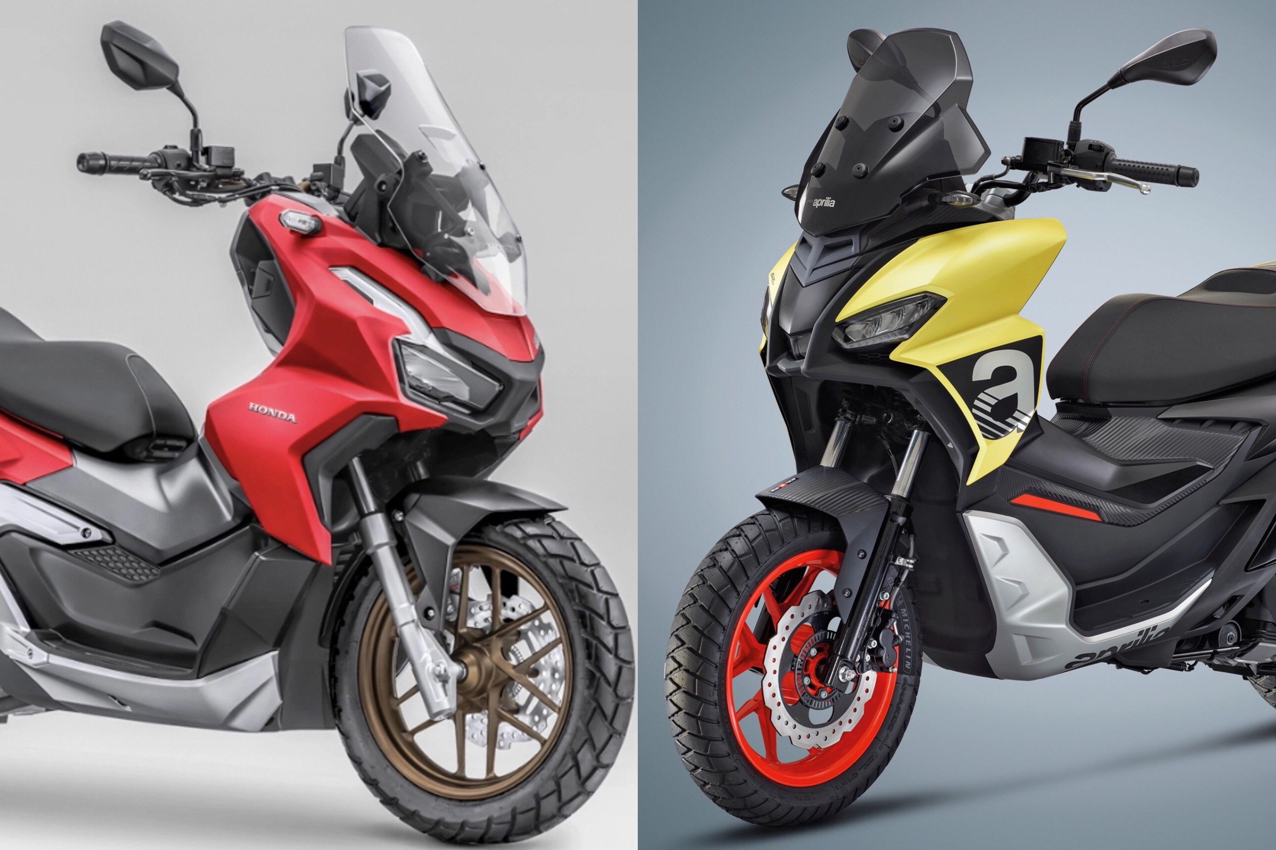 Mua xe tay ga dia hinh, chon Aprilia SR GT 200 hay Honda ADV 160? hinh anh