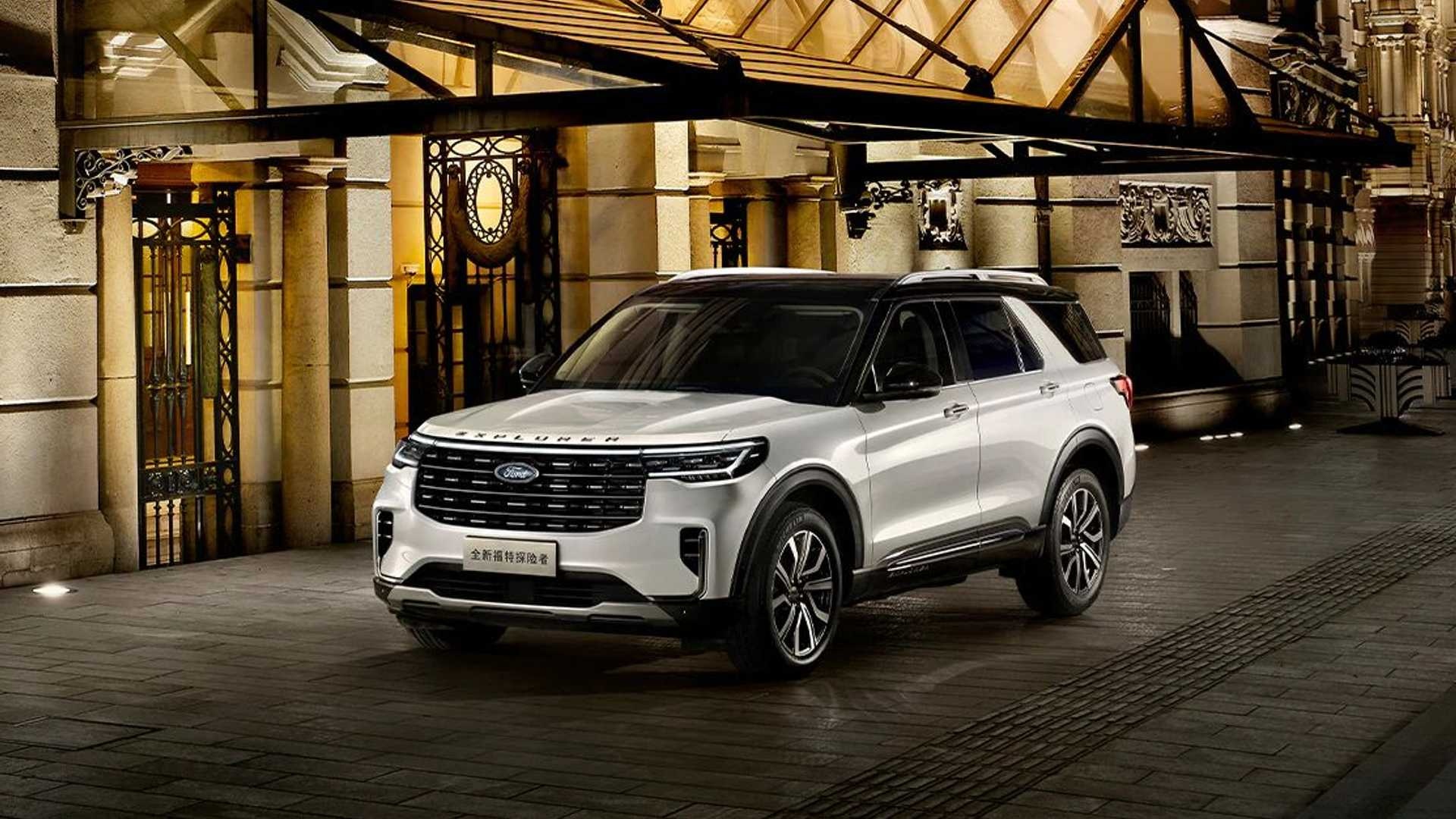 Ford Explorer bản nâng cấp 2023 ra mắt tại Trung Quốc ảnh 1 Ford Explorer ban nang cap 2023 ra mat tai Trung Quoc anh 1