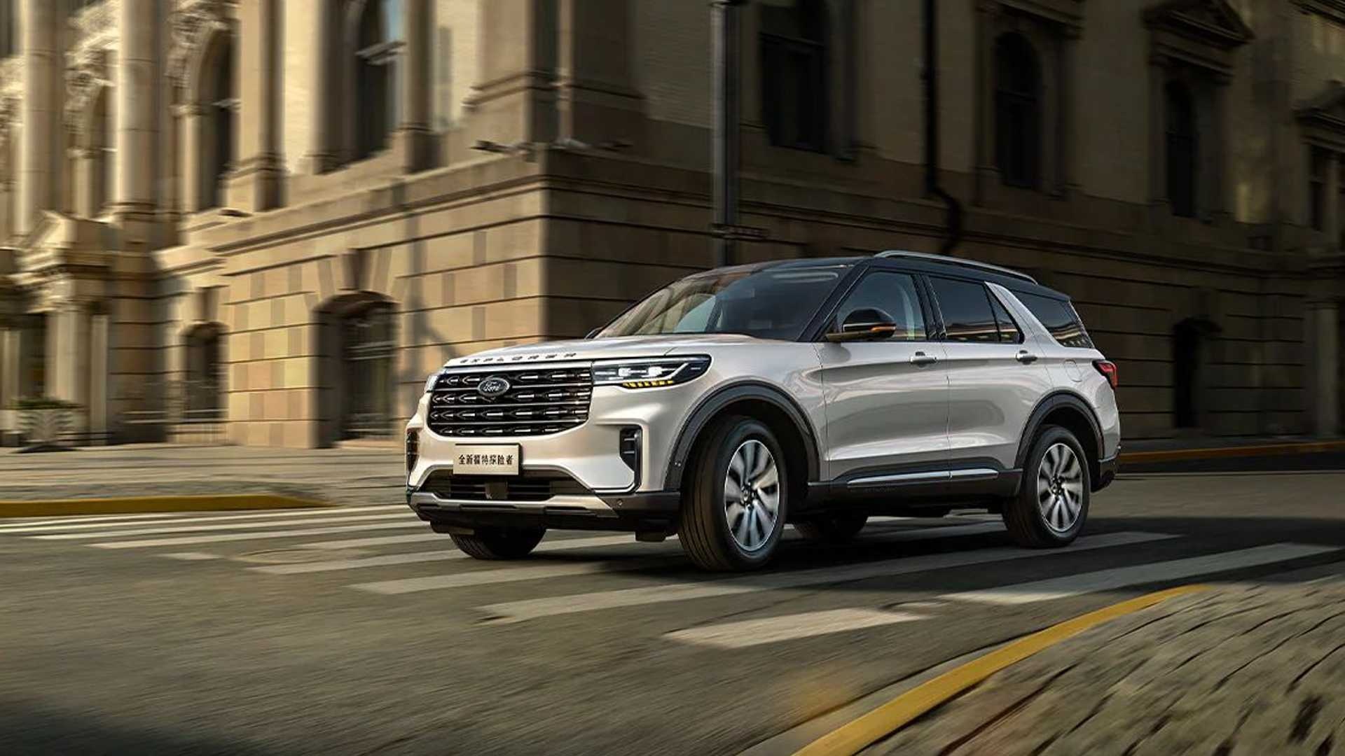 Ford Explorer bản nâng cấp 2023 ra mắt tại Trung Quốc ảnh 3 Ford Explorer ban nang cap 2023 ra mat tai Trung Quoc anh 3