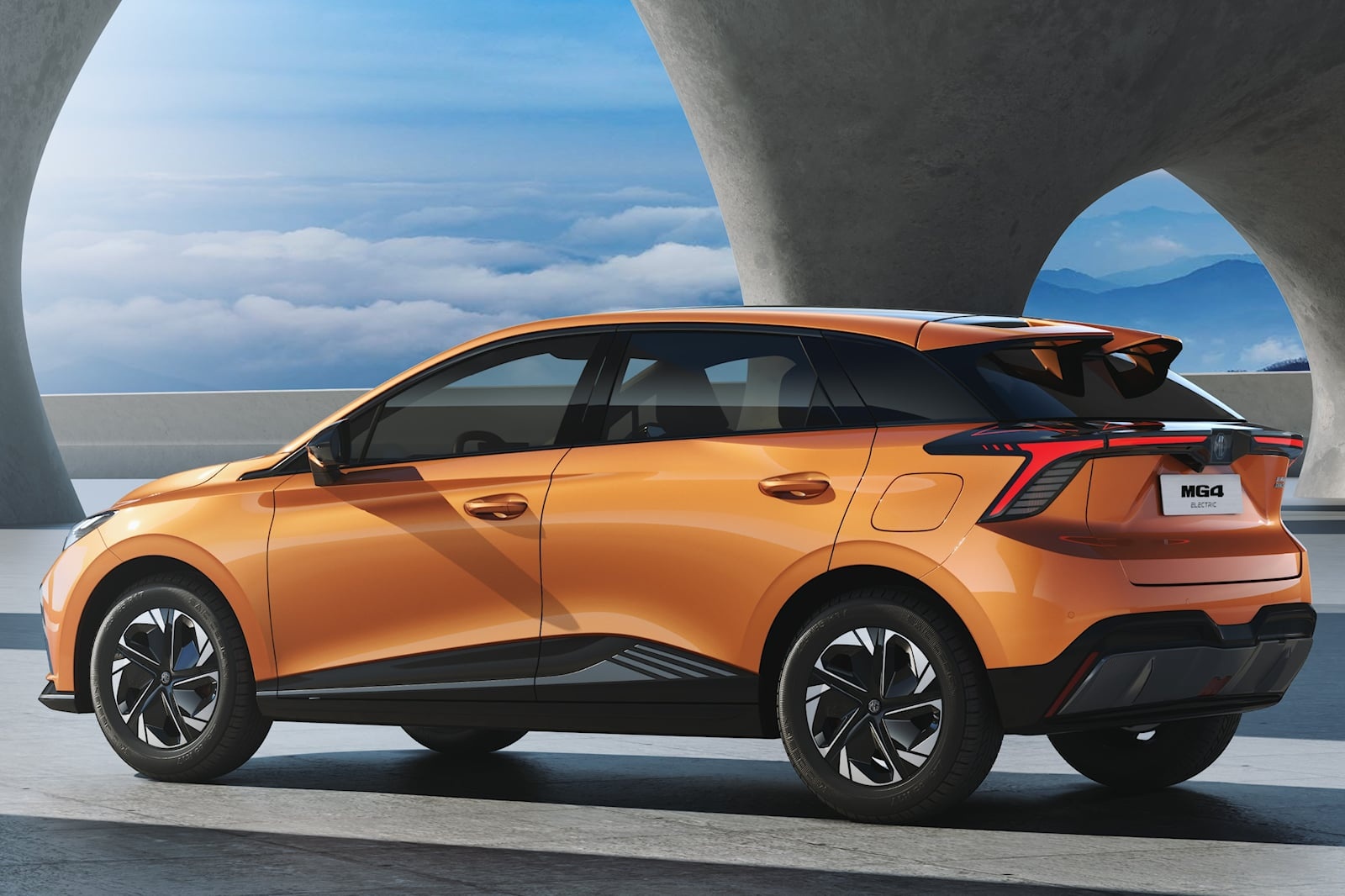 MG cho ra mat mau hatchback chay dien gia re anh 2