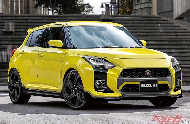Phác thảo Suzuki Swift 2023 ảnh 1 Phac thao Suzuki Swift 2023 anh 1