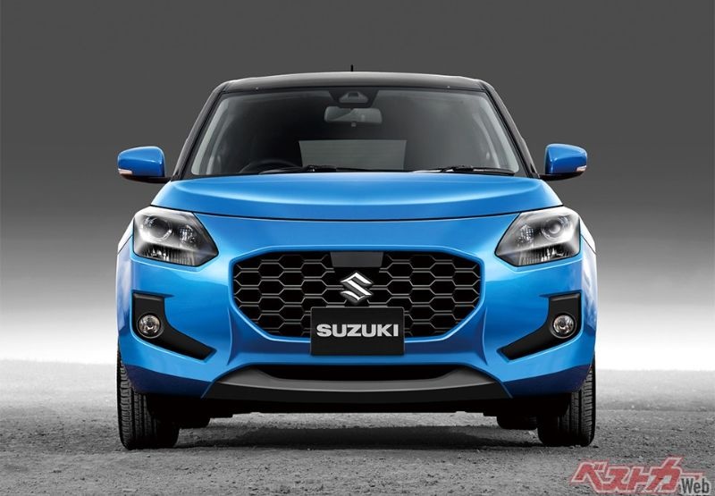 Phác thảo Suzuki Swift 2023 ảnh 5 Phac thao Suzuki Swift 2023 anh 5