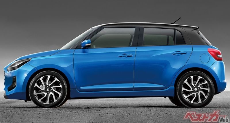 Phác thảo Suzuki Swift 2023 ảnh 3 Phac thao Suzuki Swift 2023 anh 3
