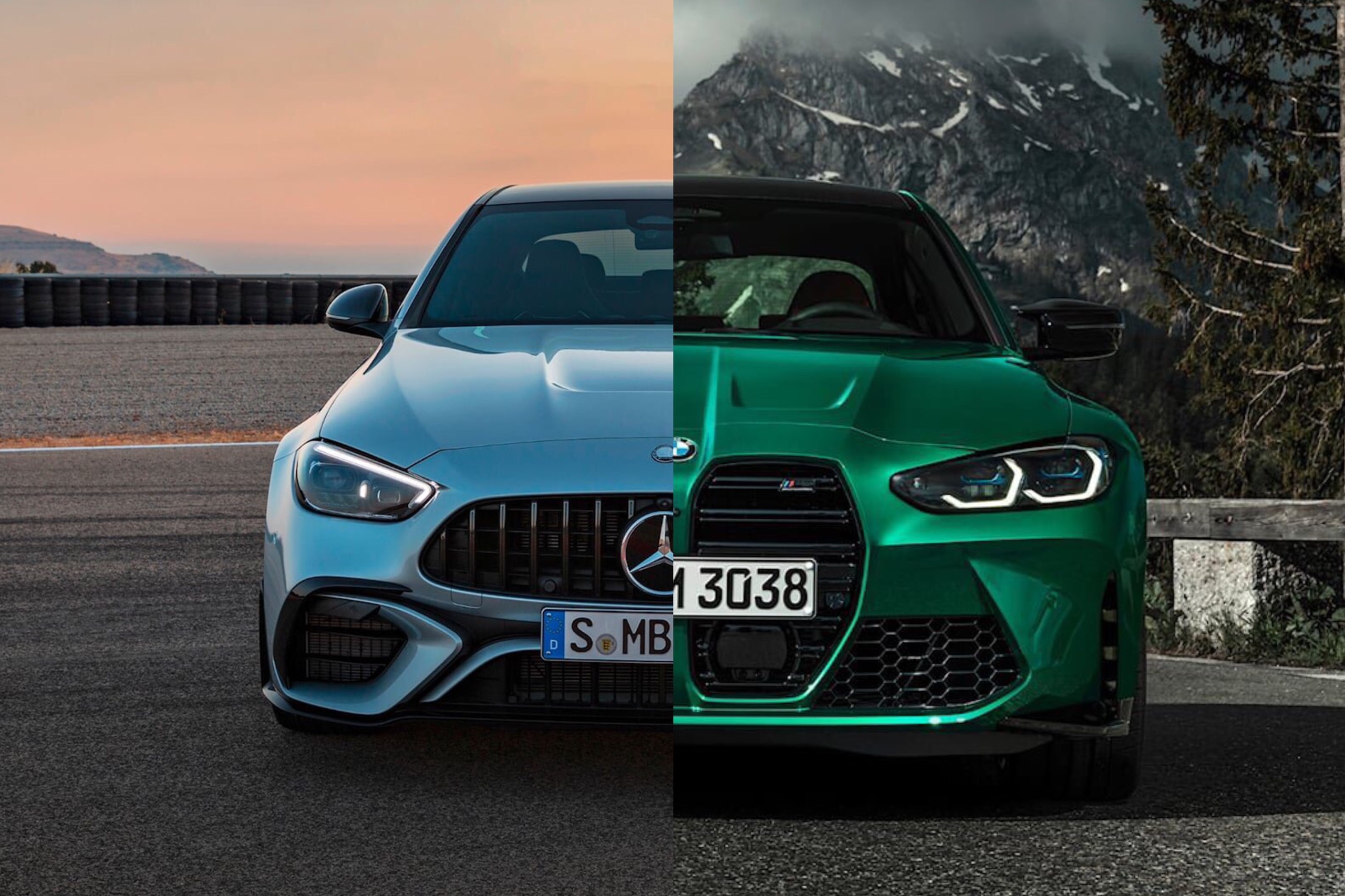 Bo dong co V8, Mercedes-AMG C 63 S 2023 co gi de dau BMW M3? hinh anh