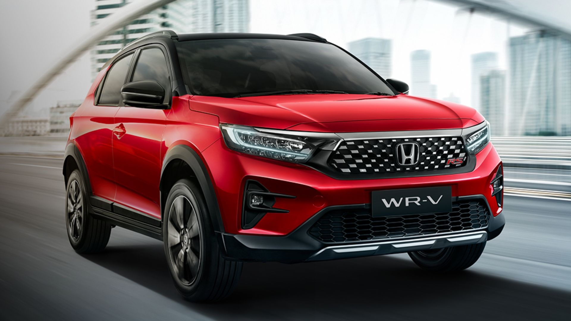 SUV do thi Honda WR-V ra mat, doi thu truc tiep cua Toyota Raize hinh anh