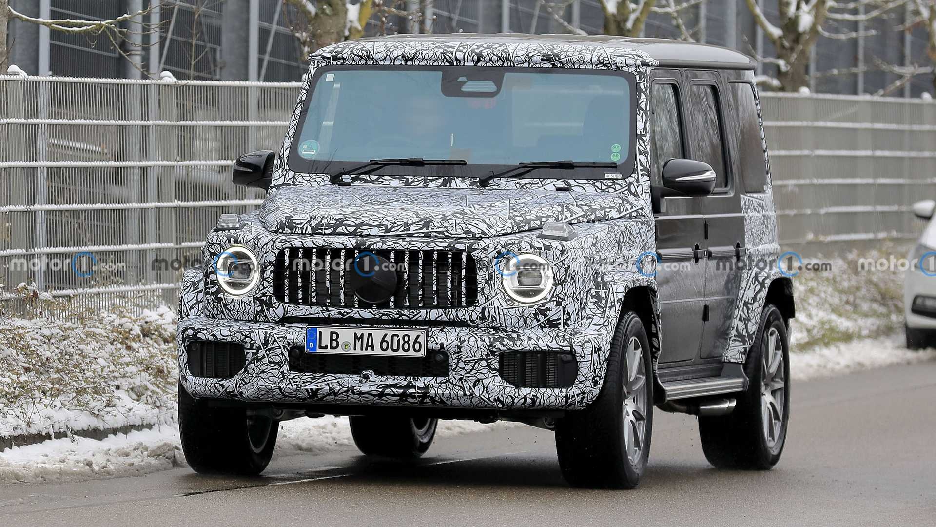 Mercedes-Benz G-Class ban nang cap lo dien tai Duc hinh anh