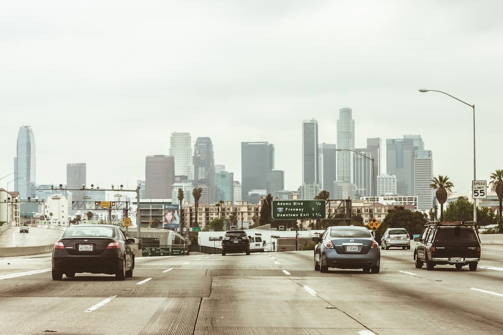Bam lan tren cao toc anh 1