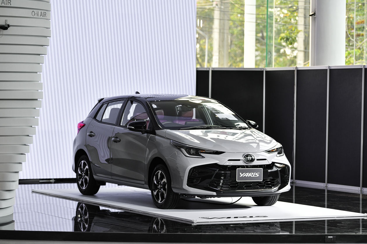 Toyota Yaris 2023 ra mắt ảnh 1 Toyota Yaris 2023 ra mat anh 1