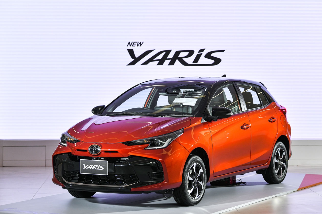 Toyota Yaris 2023 ra mắt ảnh 2 Toyota Yaris 2023 ra mat anh 2