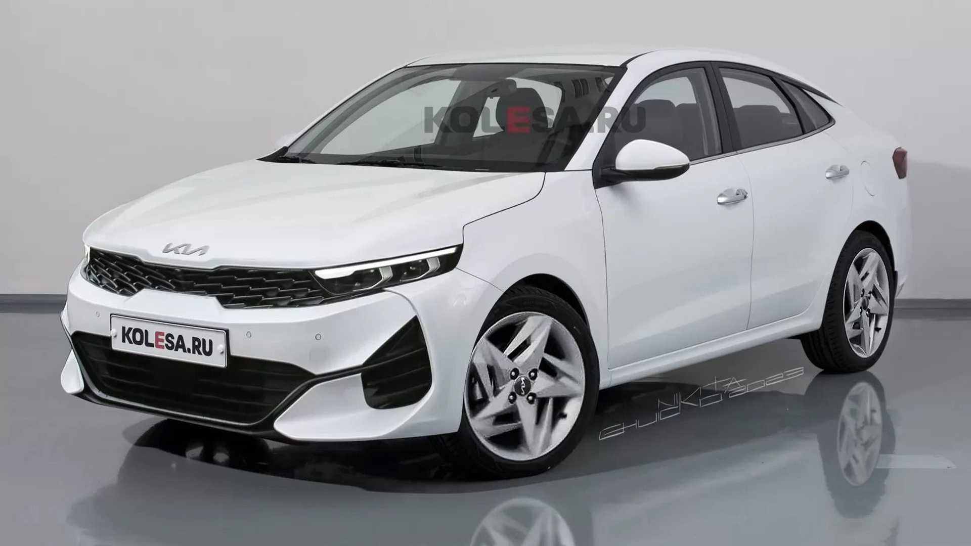 Phác thảo Kia Rio mới ảnh 1 Phac thao Kia Rio moi anh 1