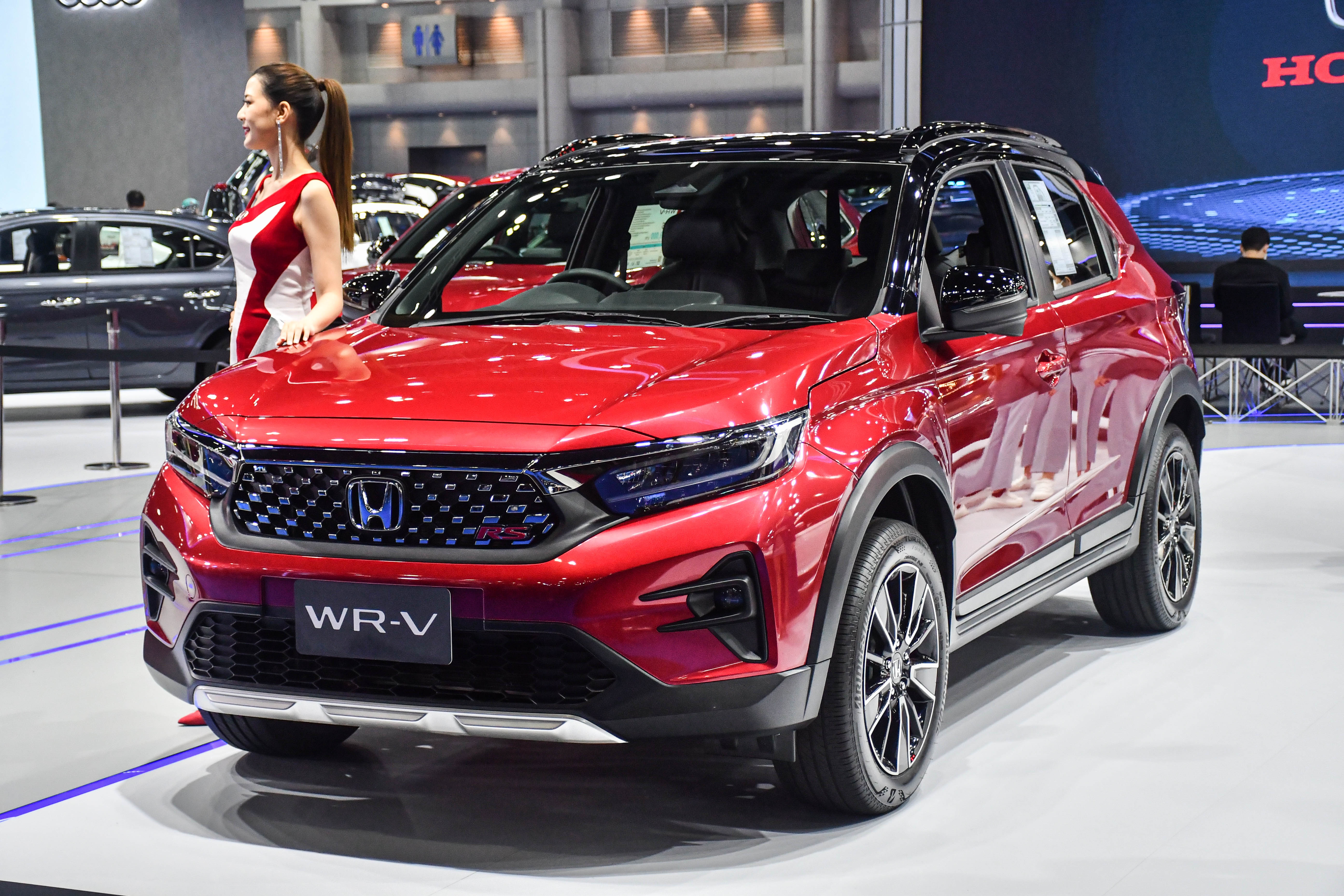 Can canh SUV hang A Honda WR-V, doi thu cua Toyota Raize va Kia Sonet hinh anh