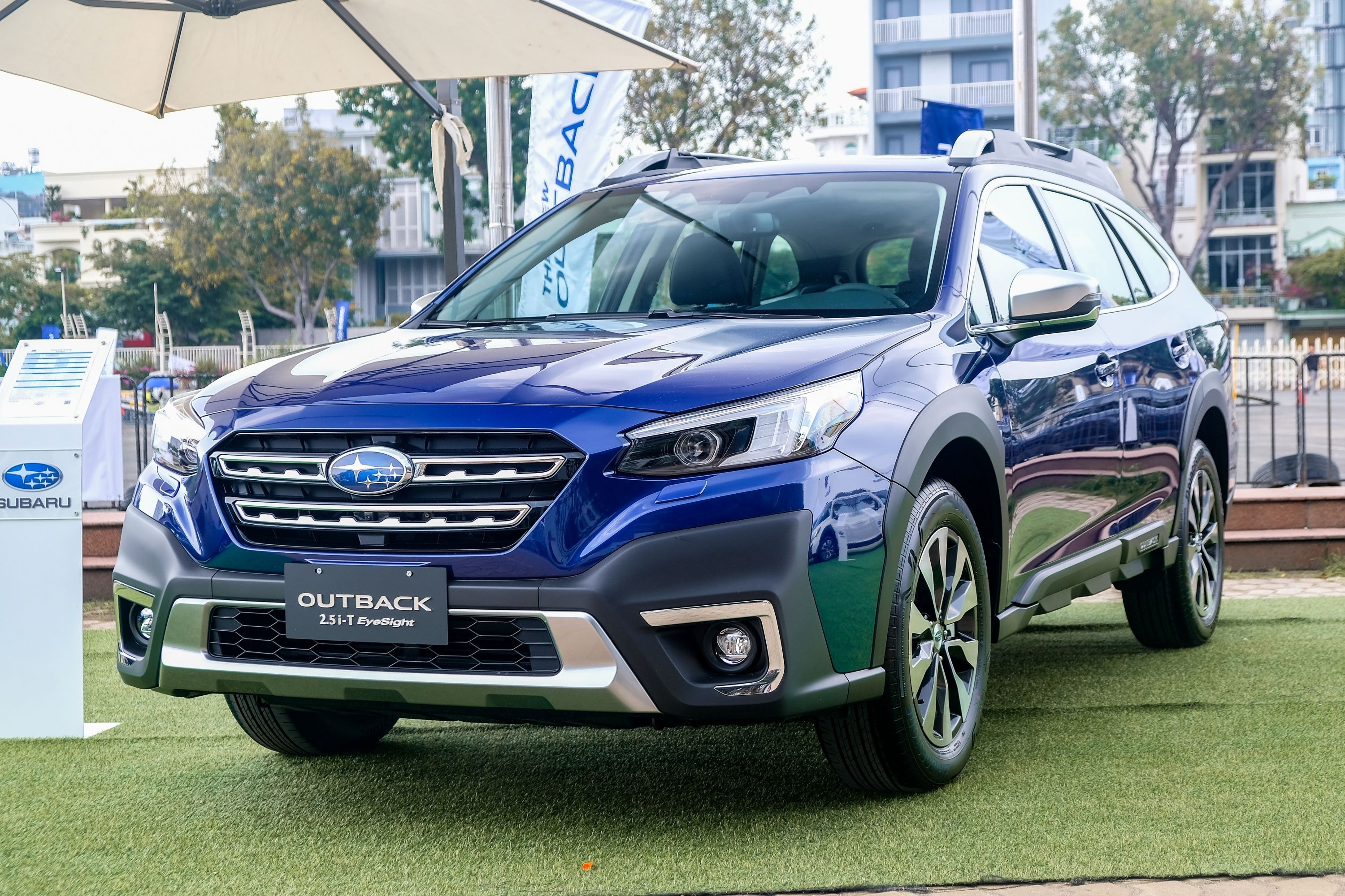 Subaru Outback 2023 - mau wagon vua ra mat voi gia 2,1 ty dong hinh anh