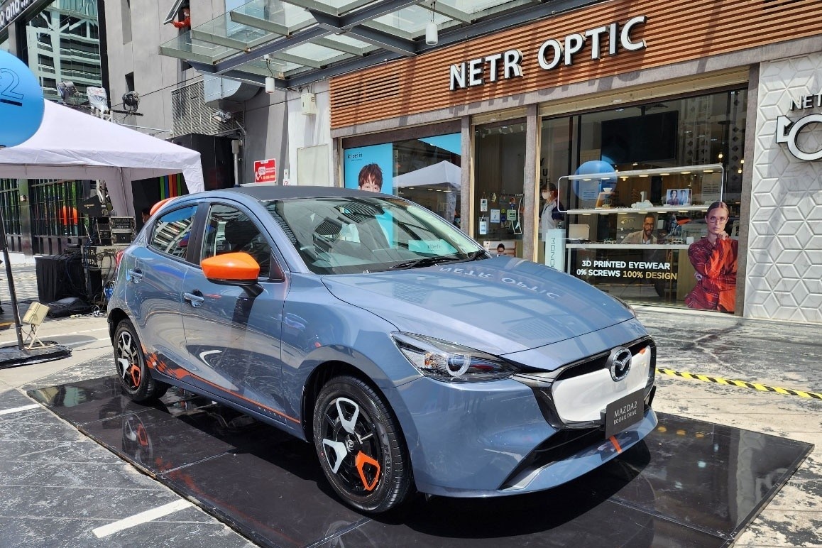 Mazda2 ban nang cap giua vong doi ra mat, ngoai hinh tre trung hon hinh anh