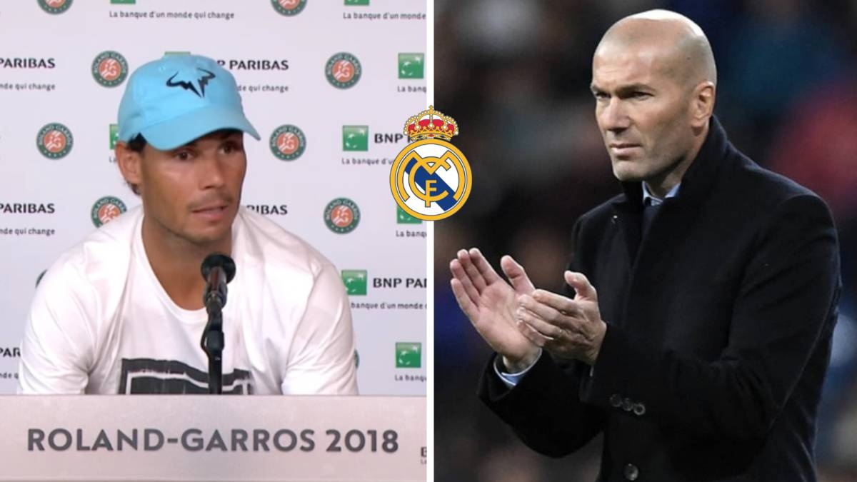 Rafael Nadal ngo ngang khi nghe tin Zidane tu chuc hinh anh